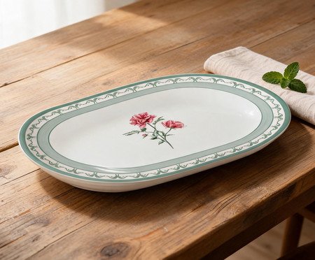 Travessa Charlote Verde Claro | Westwing