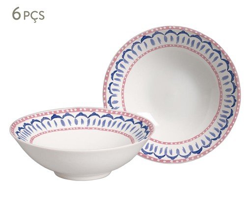 Jogo de Bowls Di Mare Azul, blue | WestwingNow