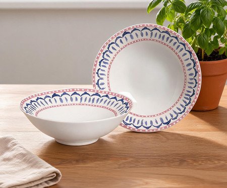 Jogo de Bowls Di Mare Azul | Westwing