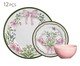 Aparelho de Jantar Bellet Bouquet Xll Rosa, pink | WestwingNow