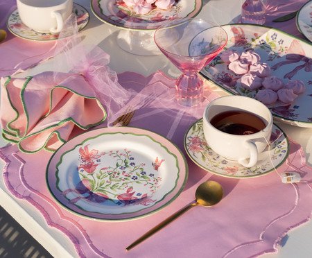 Travessa Bellet Bouquet Rosa | Westwing