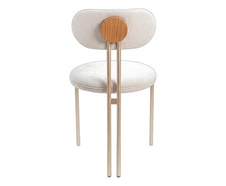 Cadeira Serena Boucle Champanhe | Westwing