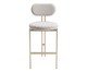 Banqueta Serena Boucle Champanhe, Off White | WestwingNow