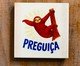Mini Azulejo Decorativo Preguiça Mimo Galeria, multicolor | WestwingNow