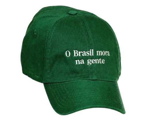 Boné O Brasil Mora Na Gente Mimo Galeria, multicolor | WestwingNow