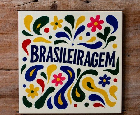 Azulejo Decorativo Brasileiragem Colorido Mimo Galeria | Westwing