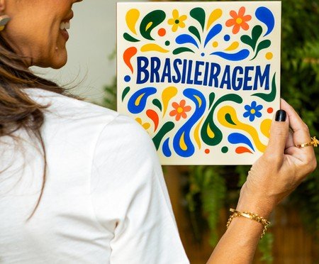 Azulejo Decorativo Brasileiragem Colorido Mimo Galeria | Westwing