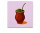 Mini Azulejo Decorativo Chimarrão Mimo Galeria, multicolor | WestwingNow