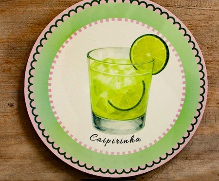 Azulejo Decorativo Redondo Caipirinha Mimo Galeria | Westwing