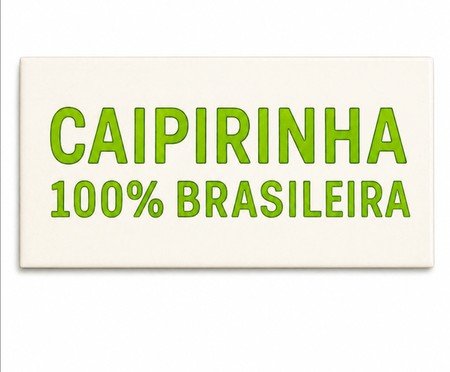 Azulejo Decorativo Caipirinha Brasileira | Westwing