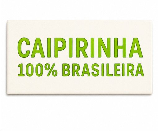 Azulejo Decorativo Caipirinha Brasileira Mimo Galeria, white | WestwingNow