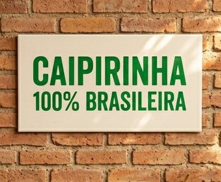 Azulejo Decorativo Caipirinha Brasileira | Westwing