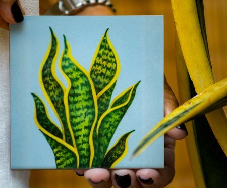 Mini Azulejo Decorativo Espada de Iansâ Mimo Galeria | Westwing