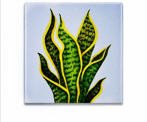 Mini Azulejo Decorativo Espada de Iansâ Mimo Galeria, blue | WestwingNow