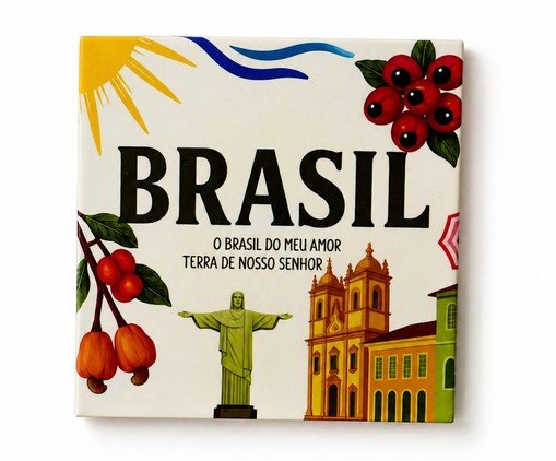 Azulejo Decorativo Terra do Nosso Senhor Mimo Galeria, multicolor | WestwingNow