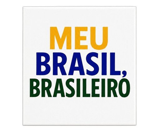 Azulejo Decorativo Meu Brasil Mimo Galeria, multicolor | WestwingNow