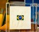 Quadro Acrílico Bordado Bandeirinha Brasil Mimo Galeria, multicolor | WestwingNow