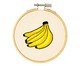 Bastidor Bordado Banana Mimo Galeria, multicolor | WestwingNow