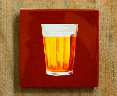 Mini Azulejo Decorativo Cervejinha Mimo Galeria | Westwing