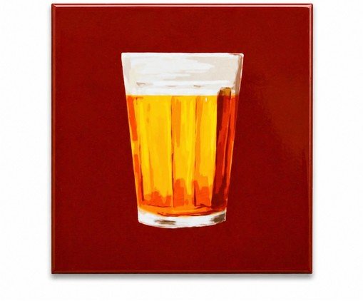 Mini Azulejo Decorativo Cervejinha Mimo Galeria, multicolor | WestwingNow