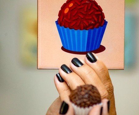Mini Azulejo Decorativo Brigadeiro | Westwing