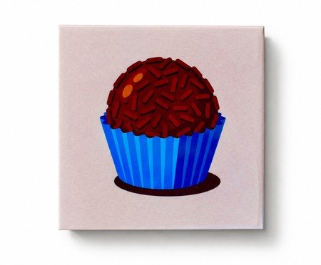 Mini Azulejo Decorativo Brigadeiro | Westwing