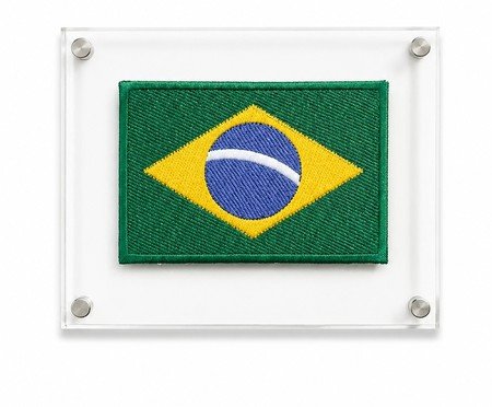 Quadro Acrílico Bandeira do Brasil Mimo Galeria | Westwing