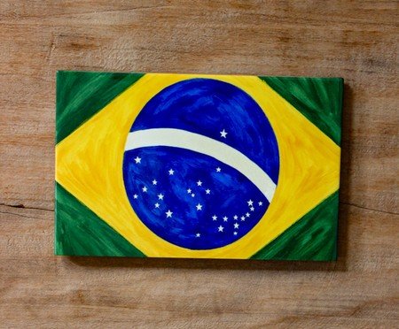 Azulejo Decorativo Bandeira Brasil Mimo Galeria | Westwing