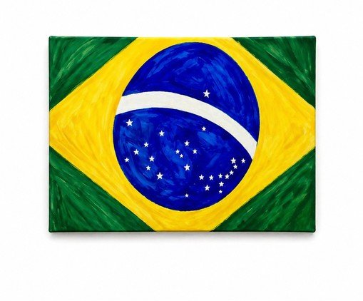 Azulejo Decorativo Bandeira Brasil Mimo Galeria, multicolor | WestwingNow