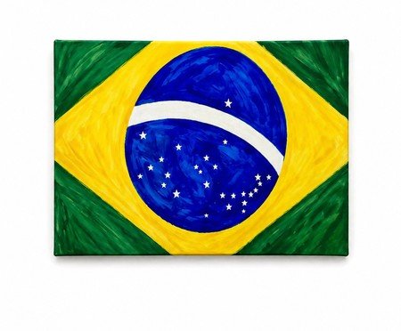 Azulejo Decorativo Bandeira Brasil Mimo Galeria | Westwing
