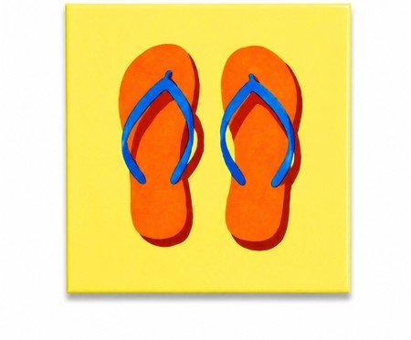Mini Azulejo Decorativo Chinelo Mimo Galeria | Westwing