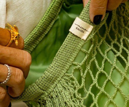 Bolsa de Crochê Verde Mimo Galeria | Westwing