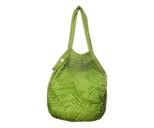 Bolsa de Crochê Verde Mimo Galeria, multicolor | WestwingNow