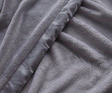 Cobertor Vision Silky Cinza | Westwing