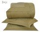 Jogo de Cobre-Leito Luxus Oliver Kaki, beige | WestwingNow