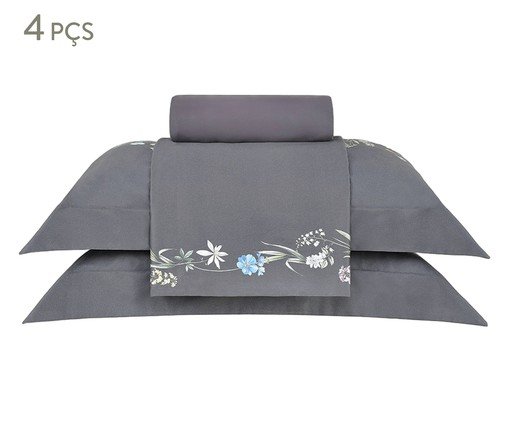 Jogo de Lençol Luxus Moon Garden Estampado 400 Fios, multicolor | WestwingNow