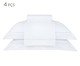 Jogo de Lençol Luxus Tokyo Branco 1000 Fios, white | WestwingNow