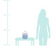 Vaso em Vidro Patrício lll - Azul, Azul,Transparente | WestwingNow