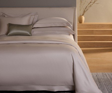 Fronha Luxus Tokyo Bege 1000 Fios | Westwing