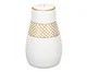 Jogo de Saleiro e Pimenteiro em Porcelana Regal Branco e Dourado, white | WestwingNow