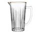 Jarra com Borda Dourada Melina, transparent | WestwingNow
