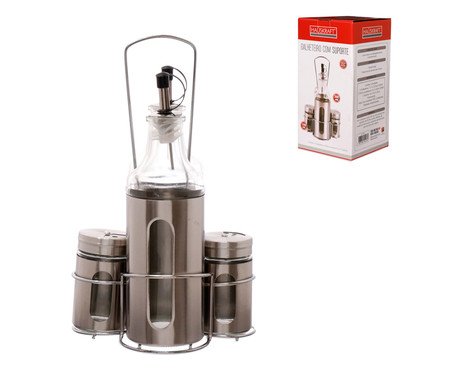 Galheteiro em Inox Hauskraft Prateado | Westwing