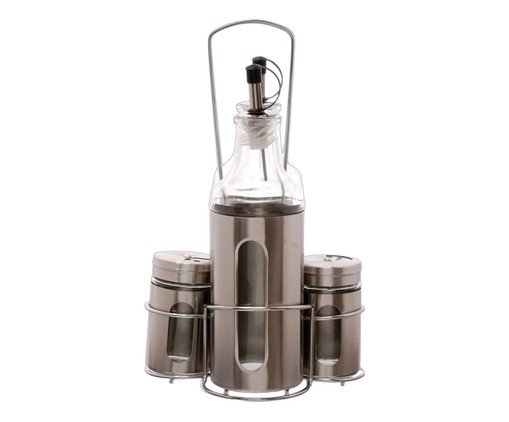 Galheteiro em Inox Hauskraft Prateado, silver or metallic | WestwingNow