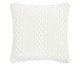Almofada Tricot Castello Luxus Marfim, beige | WestwingNow