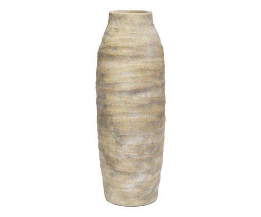 Vaso em Cerâmica Jacarandá V, Raw | WestwingNow
