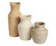 Jogo de Vasos em Cerâmica Kayapó, beige | WestwingNow