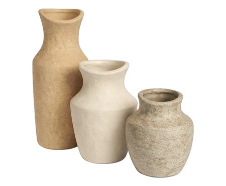 Jogo de Vasos em Cerâmica Kayapó | Westwing