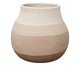 Vaso em Cerâmica Ibirapitanga l, beige | WestwingNow