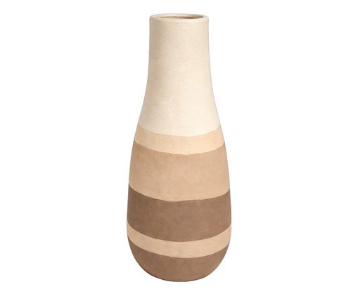 Vaso em Cerâmica Ibirapitanga lll, beige | WestwingNow