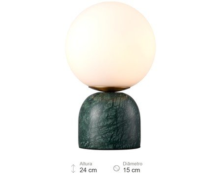 Abajur Monte Verde e Branco | Westwing